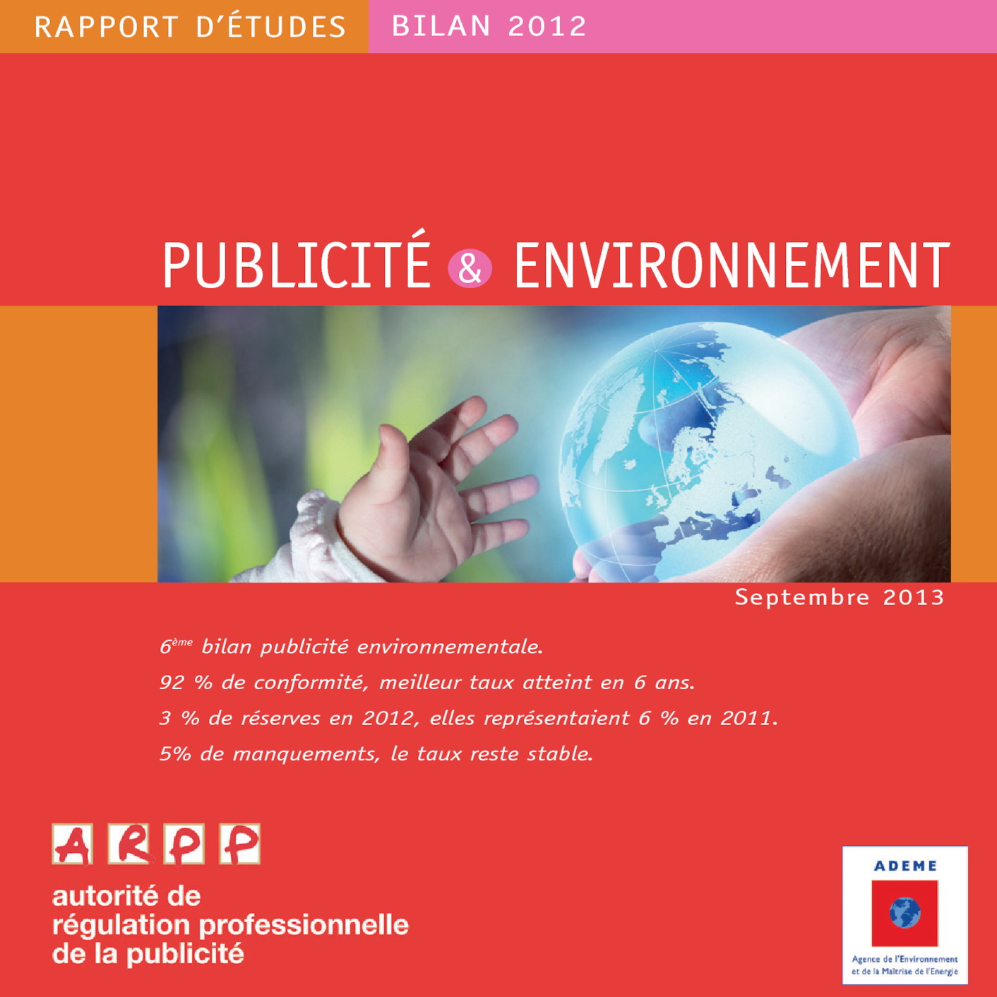 Bilan Publicité et Environnement 2012
