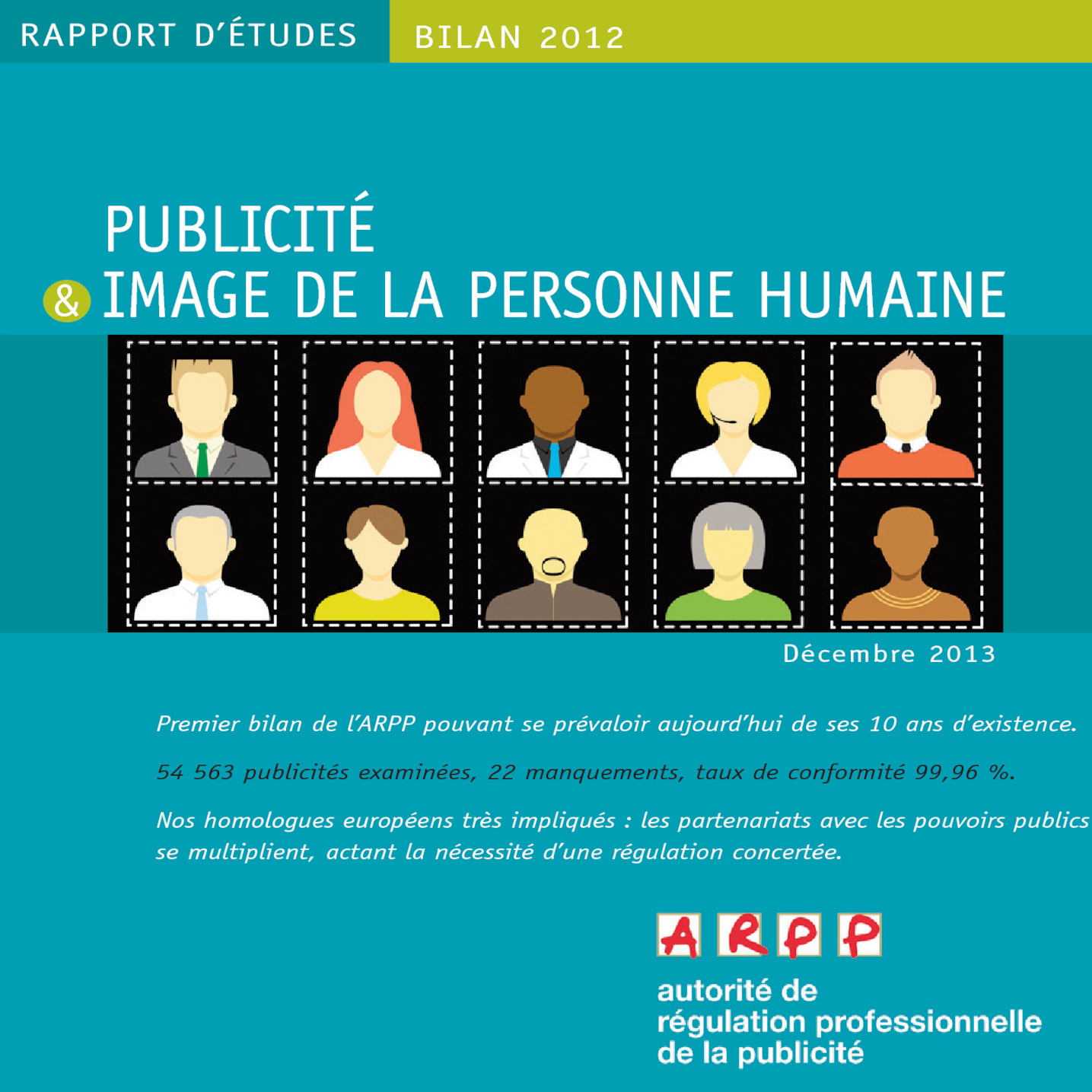 Bilan Publicité et Image de la Personne Humaine 2012