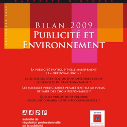 Bilan Publicité et Environnement 2009