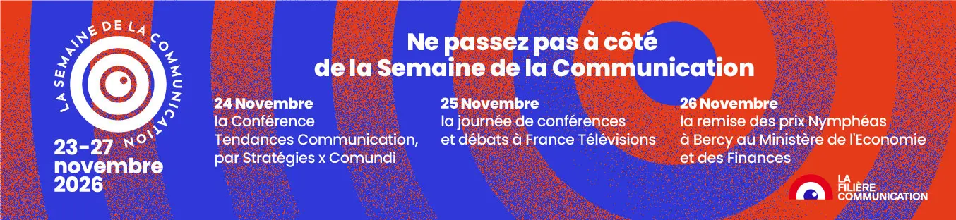 Visuel de la Semaine de la Communication organisée par La Filière Communication