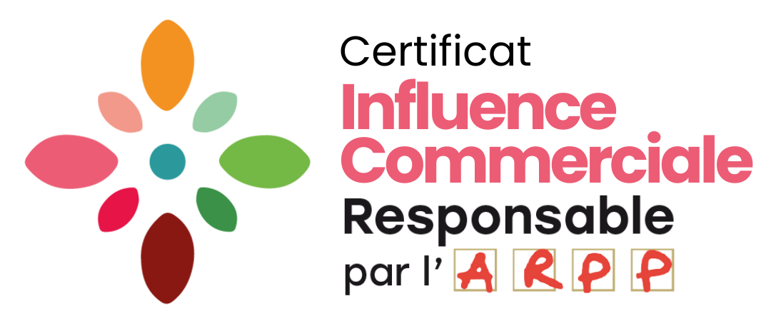 Logo du Certificat de l’Influence Commerciale Responsable par l’ARPP