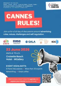 Cannes Rules - flyer