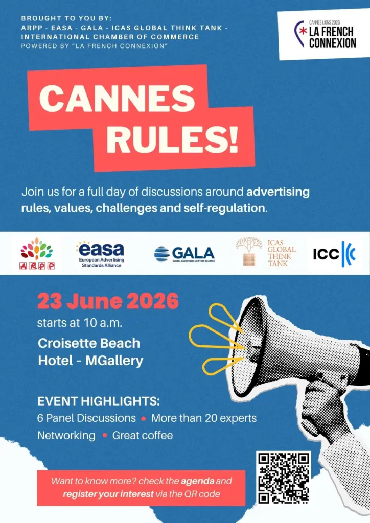 23.06.2026 – Réservez votre journée « Cannes Rules! » à « La French Connexion » durant les Cannes Lions 2026