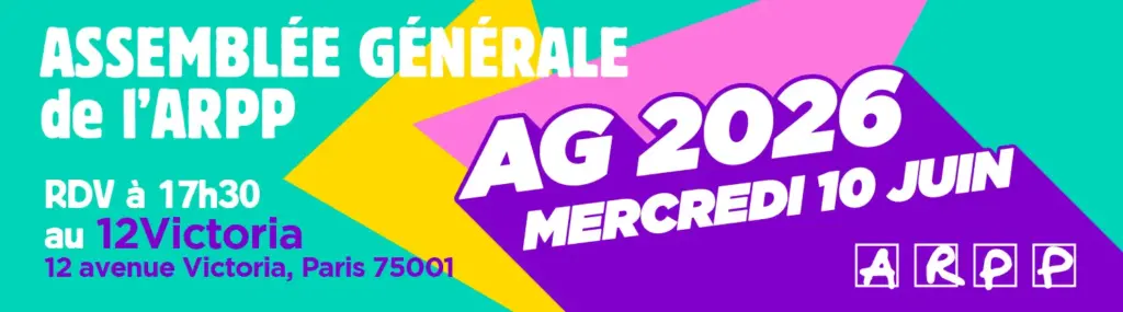 Visuel de l'Assemblée Générale 2026 de l'ARPP
