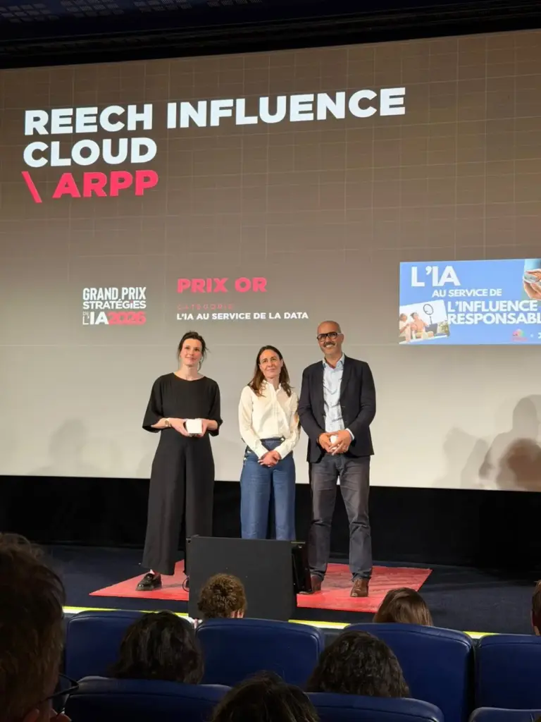 05.05.2026 – L’ARPP décroche l’Or au Grand Prix Stratégies de l’IA 2026 dans la catégorie “IA au service de la data” pour son projet « IA au service de l’Observatoire de l’influence responsable » mené avec son partenaire REECH.