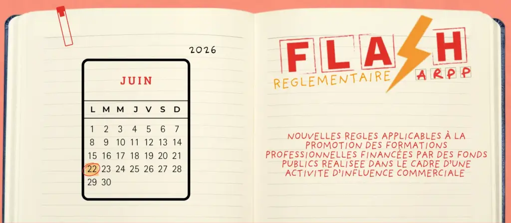 Bannière Flash Réglementaire ARPP