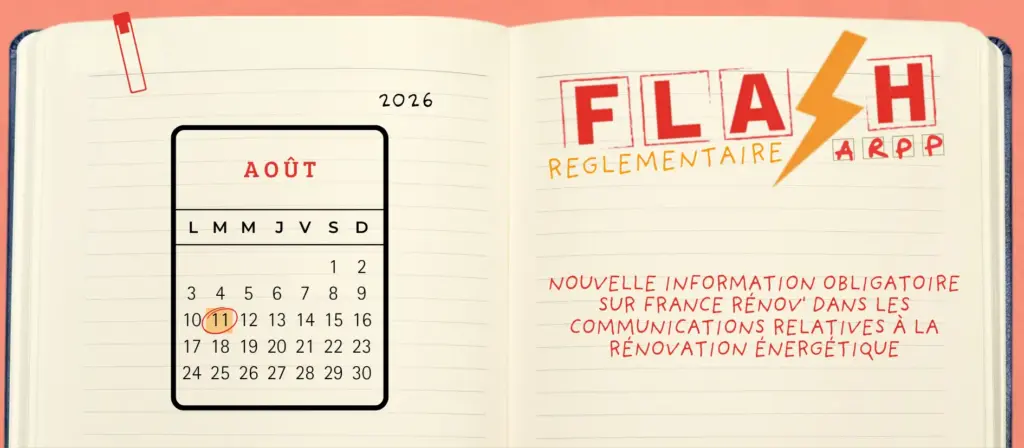 Bannière Flash Réglementaire ARPP