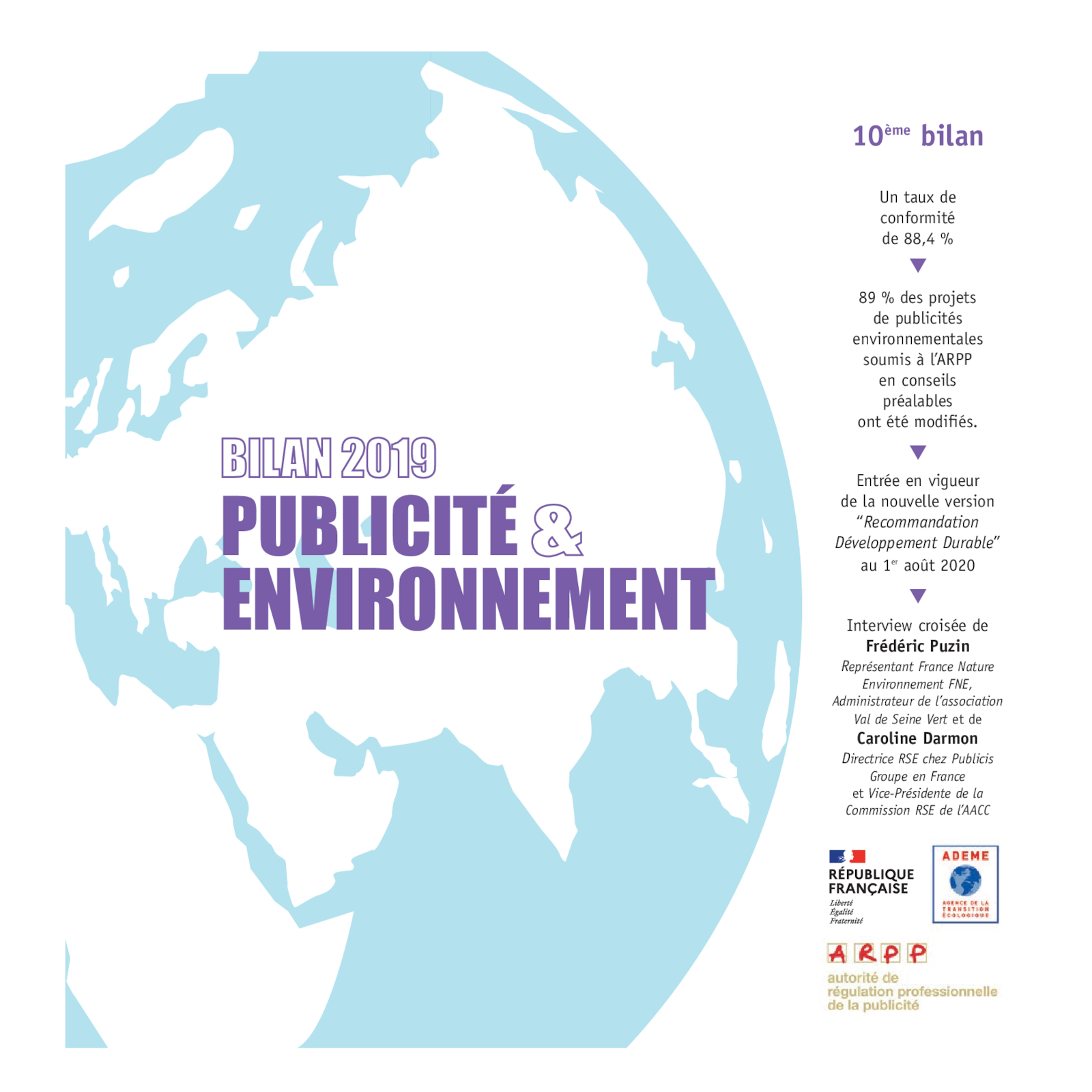 Bilan publicité et environnement 2019