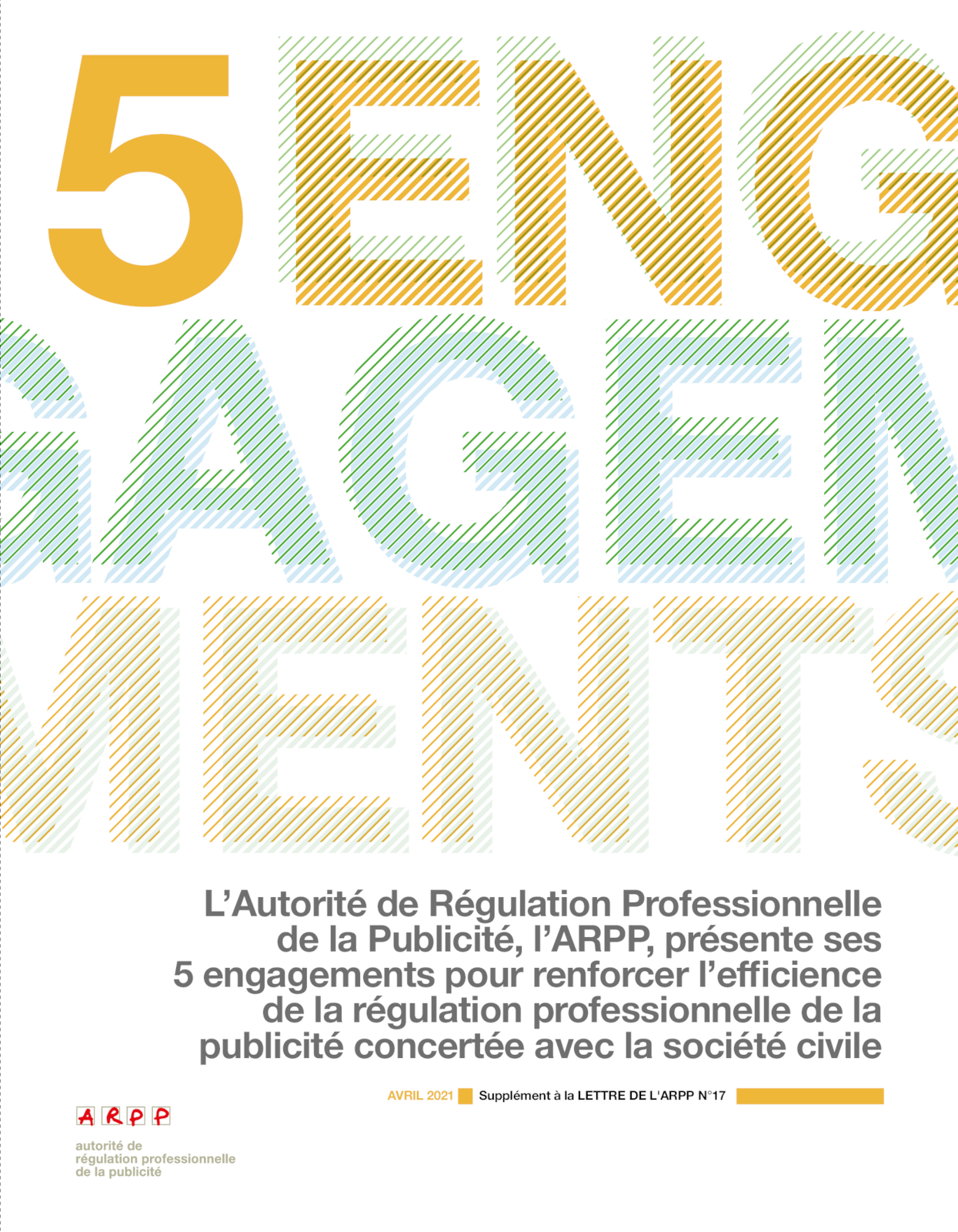 L'ARPP n°17 - Supplément 5 engagements concrets de l'ARPP