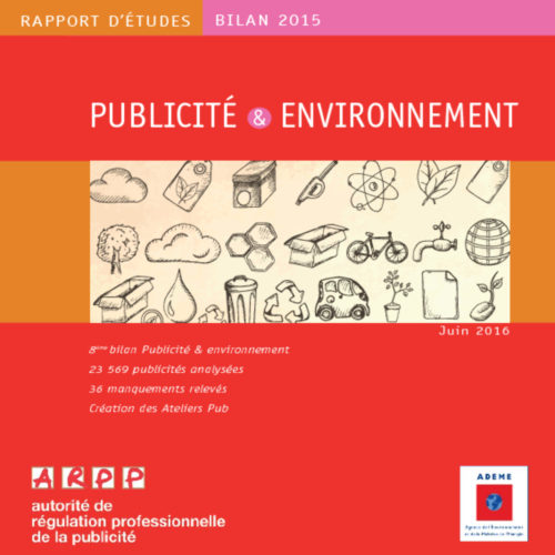 Bilan Publicité et environnement 2015