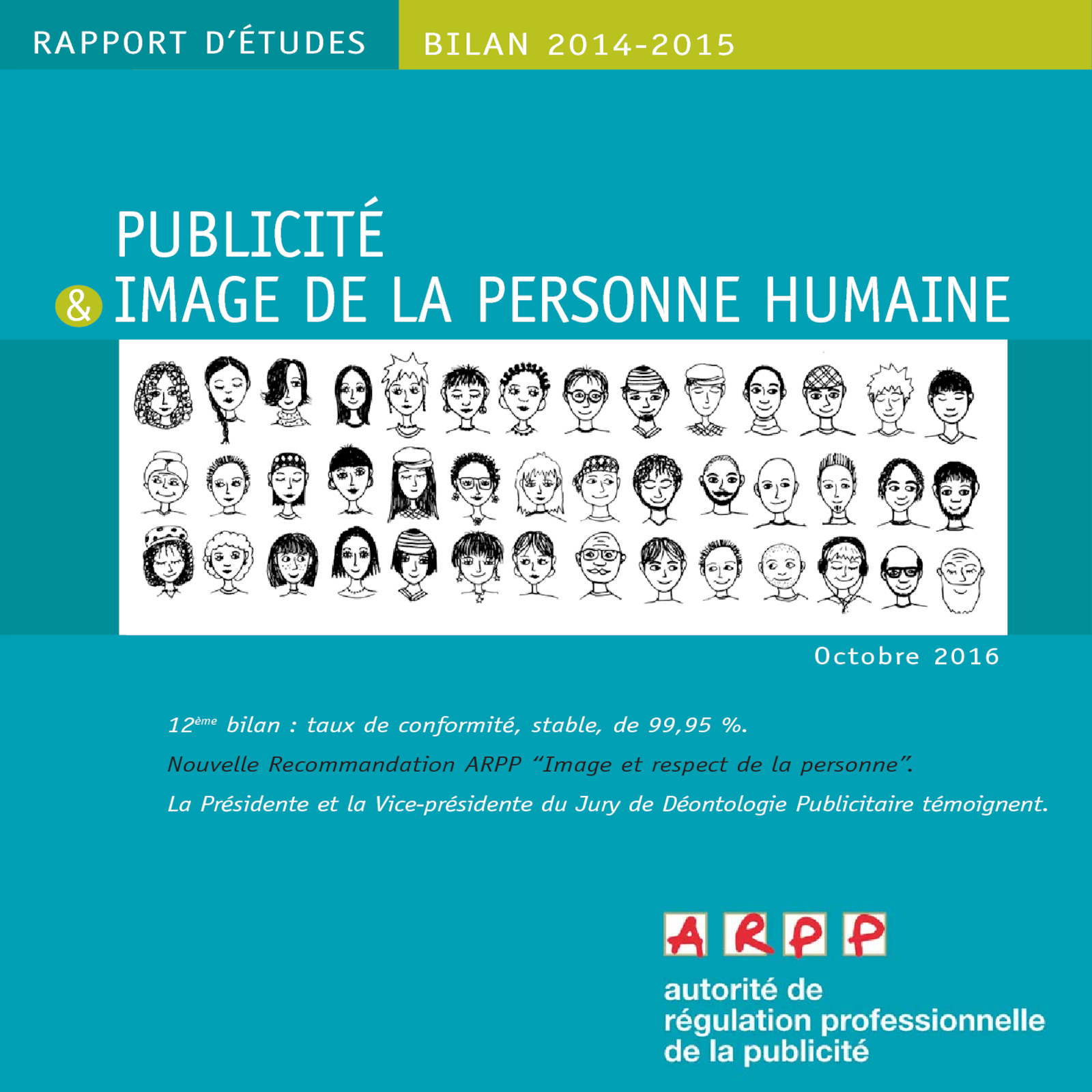 Bilan Publicité et Image de la personne humaine 2014 – 2015